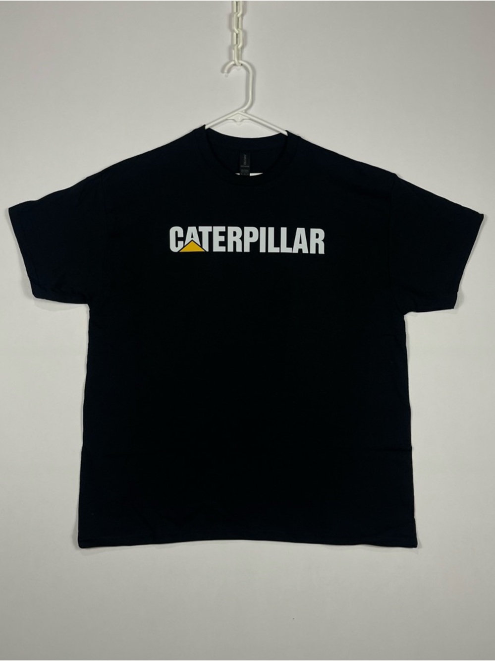 Caterpillar CAT Logo Work Tee (Brand New Condition) Black Short Sleeve T-Shirt